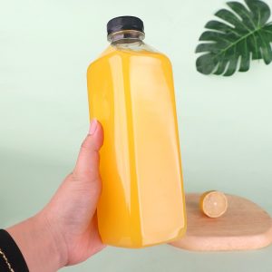 32 oz 1000ml 1l pet juice bottle drinking packging bottle supplier