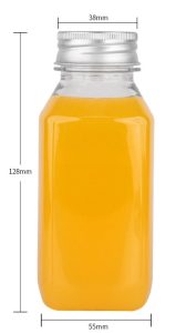 8 oz 250ml empty drinking cold pressed coffee packaging bottle