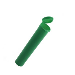 116mm clear white screw top plastic pre roll tubes